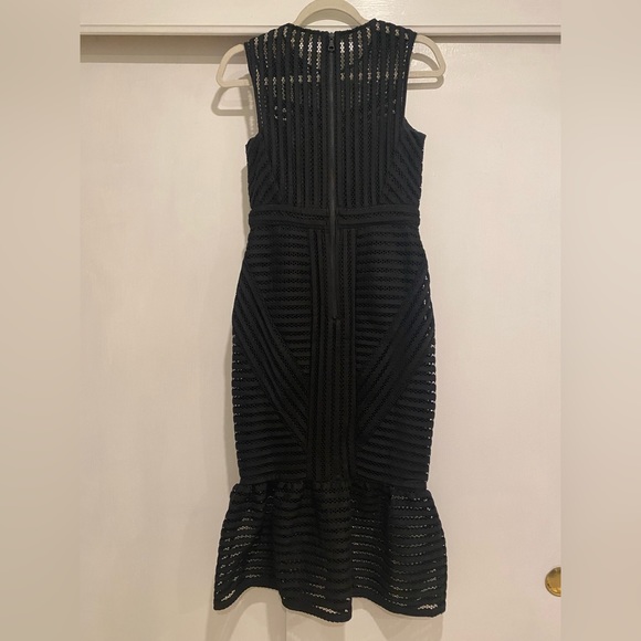 Nordstrom - Bardot Black Midi Cocktail Dress - Picture 13 of 15